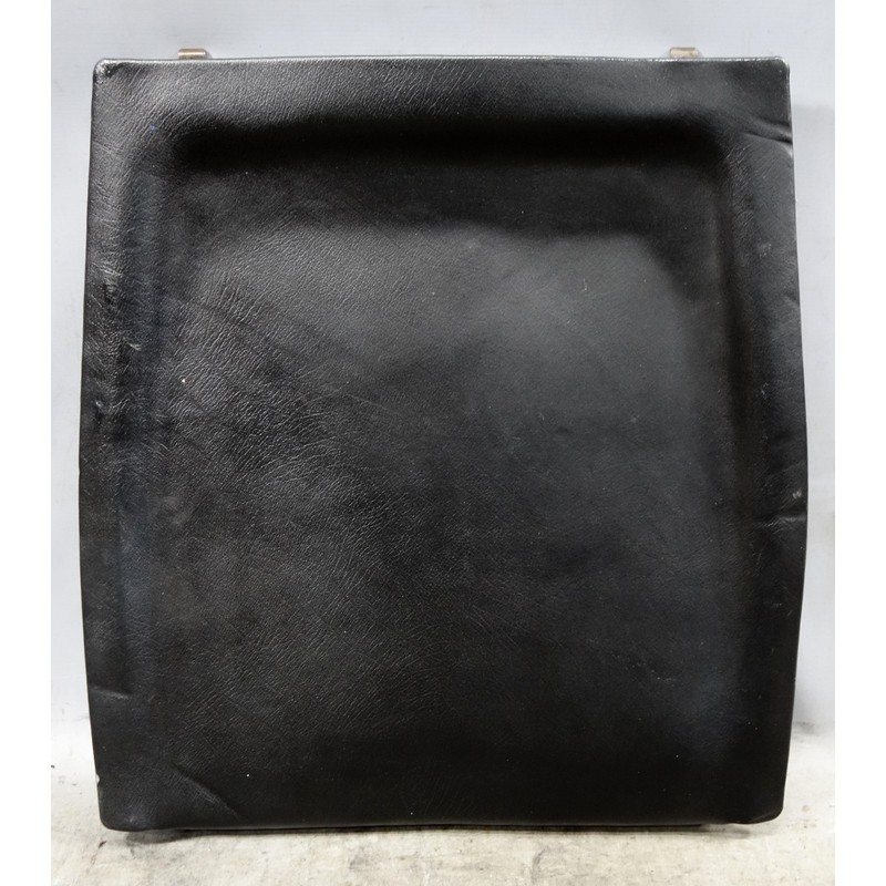 1984-1991 BMW E30 Front Basic Seat Backrest Cover Black Leather OEM