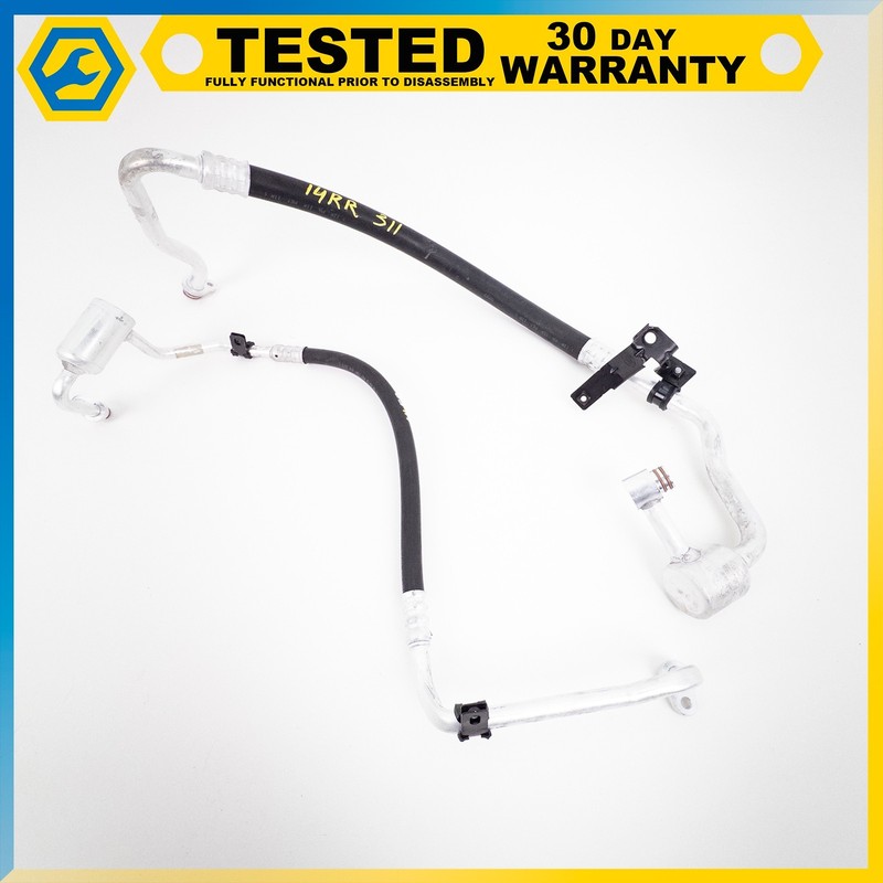 13-22 RANGE ROVER L405 L494 A/C AC AIR CONDITIONER HOSE TUBE SET OF 2 OEM