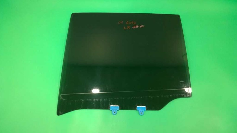 04 05 06 07 08 09 10 QX56 DRIVER LEFT REAR WINDOW DOOR GLASS OEM 2699-100