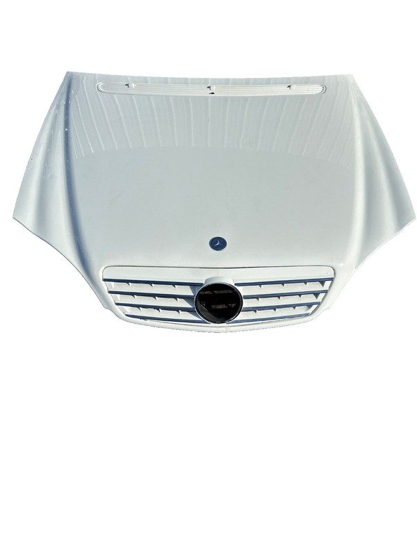 ✅ 00-02 MERCEDES W220 S430 S500 S600 S55 AMG HOOD ALUMINIUM WHITE OEM ✅
