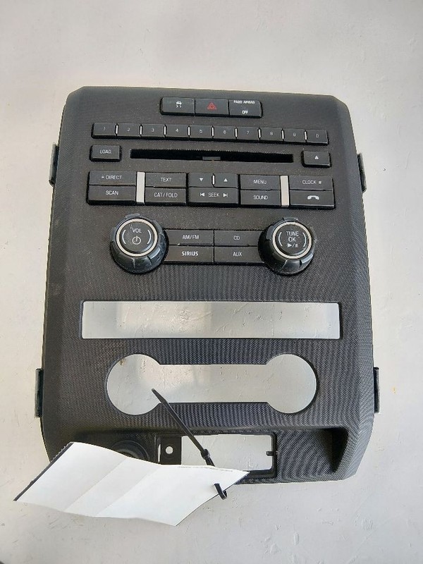 2010 Ford F150 Radio Control Panel w/o Navigation System ID AL3T-18A802-HB
