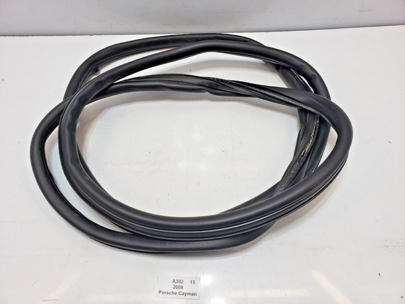 ✅05-12 OEM Porsche Cayman 987 997 Rear Trunk Lid Liftgate Weather Strip Seal