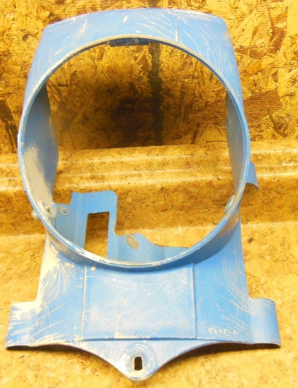 1980 Suzuki TS250 TS 250 Enduro Headlight Cover Panel Housing Guard Head Light