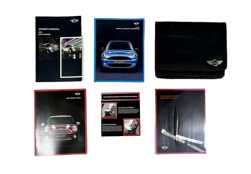 2012 Mini Cooper Clubman Owners Manual Handbook Booklet with Case