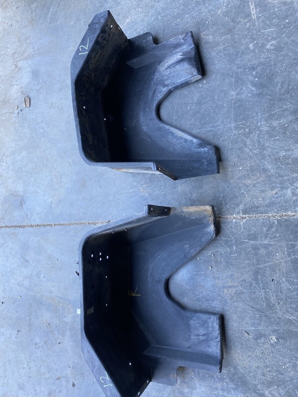 1980’s Yamaha G1 Two Stroke Golf Cart Inner Plastic Fenders Left And Right #12