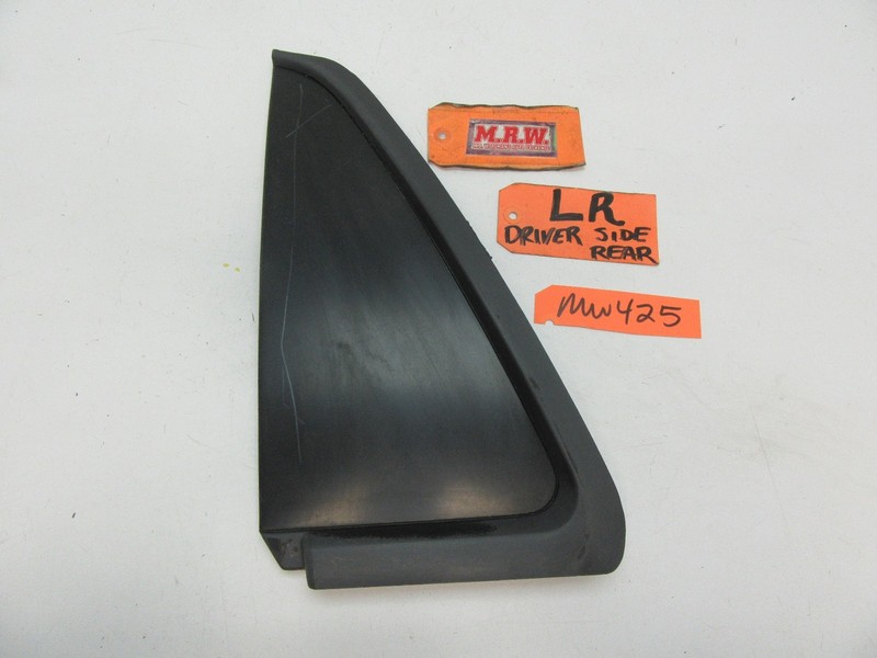 SAIL PANEL BACK REAR BODY MOLDING BLACK DOOR PANEL GLASS WINDOW TRIM CAR QUARTER