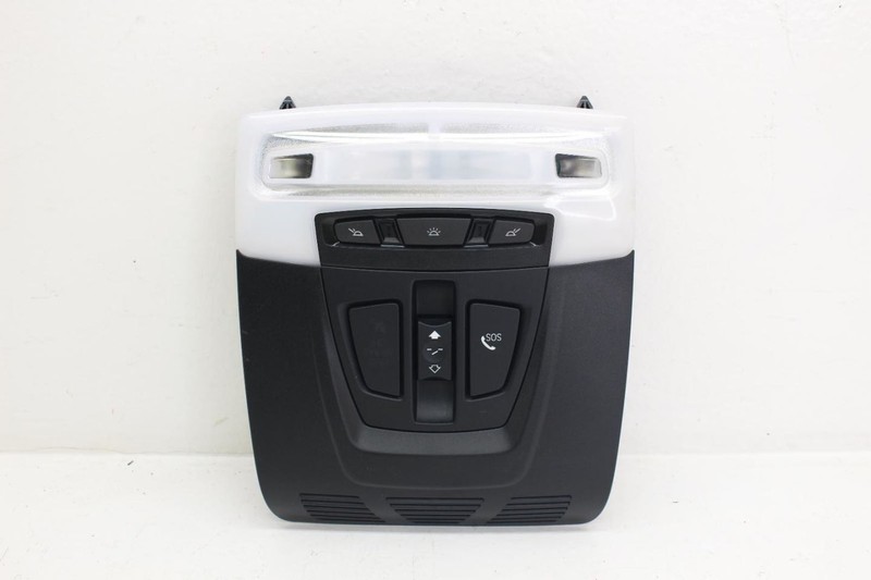 15-17 BMW M4 Coupe Black Overhead Roof Console with Map Lights