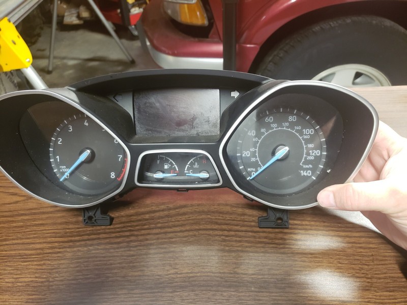 Speedometer Cluster MPH ID F1ET-10849-CTN Fits 17-18 FOCUS
