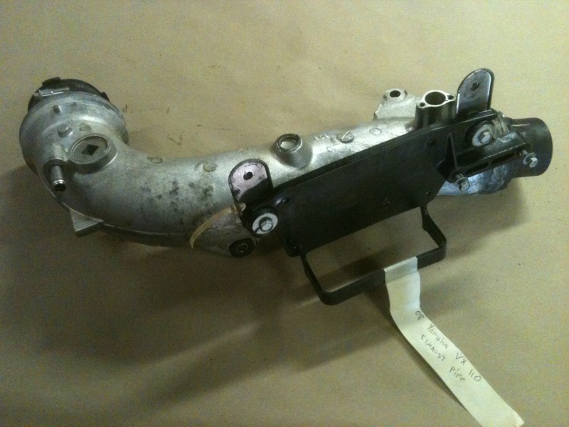 08 Yamaha VX 110 EXHAUST MUFFLER PIPEVX110