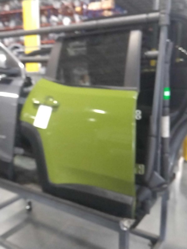 2016 Jeep Renegade Right Rear Door Green 453265 Used 143K Miles
