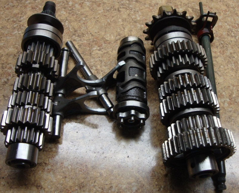 2005 Kawasaki ZR750K ZR750 ZR 750 K ZR7 Engine Transmission Gears Trani Shift J8