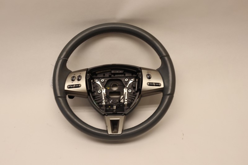2007-2015 JAGUAR XK STEERING WHEEL LEATHER TAN W/ CONTROL SWITCH OEM