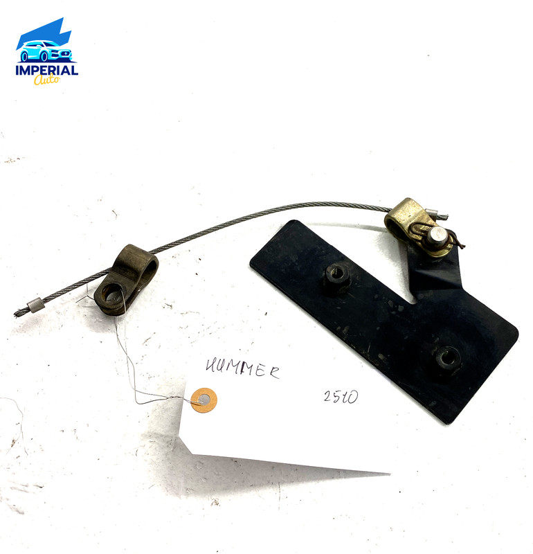 2003-2007 HUMMER H2 FRONT RIGHT SIDE HOOD COWL BONNET OPEN CHECK CABLE OEM 🚗