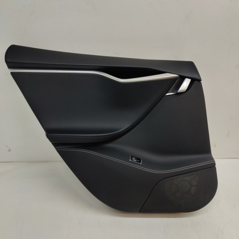 2012-2020 TESLA MODEL S REAR LEFT DRIVER SIDE DOOR PANEL BLACK OEM 27106 C2