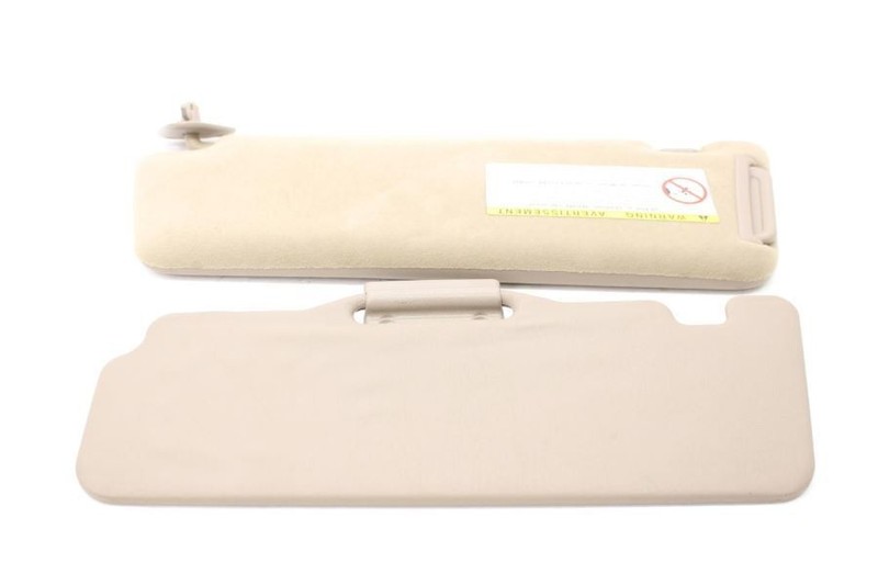2000-2003 Toyota Tundra 4.7L RWD Tan Passenger Right Side Sun Visor Set