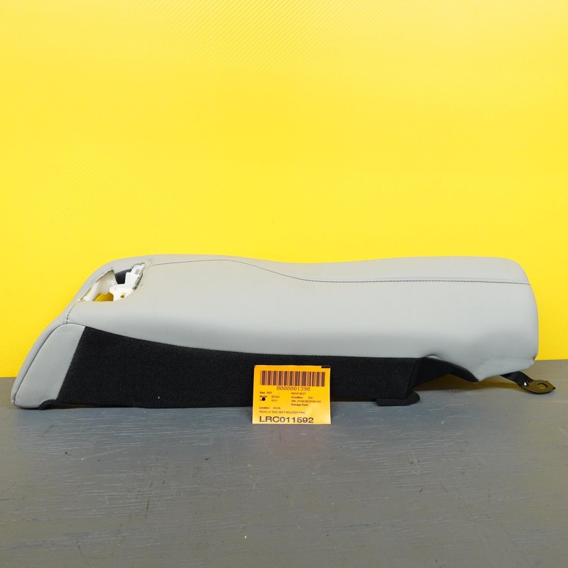2015-2019 LEXUS RC350 REAR LEFT DRIVER SIDE SEAT BOLSTER TRIM CUSHION GRAY OEM
