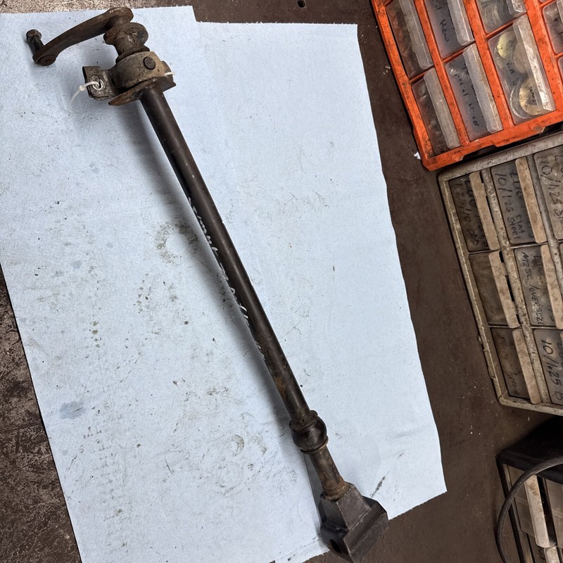 1979 Kawasaki Drifter 440 Vintage Snowmobile handlebars Steering Post Good