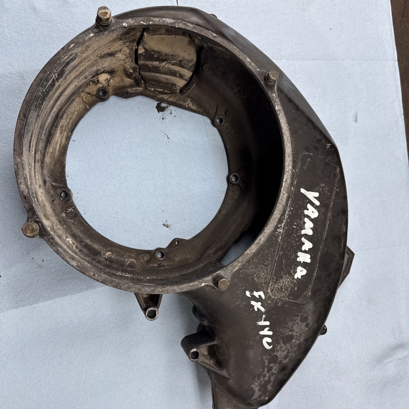 1978 - 1980 YAMAHA Exciter EX440 Vintage Snowmobile Motor Side Cover Recoil Moun