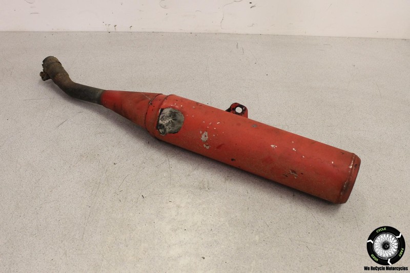 1998 Kawasaki Ninja 250R EX250F LEFT EXHAUST PIPE MUFFLER CAN SILENCER EX 250 98
