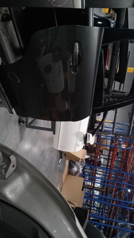 2015 Ford C-MAX Rear Right Door Grey OEM 568912 Used 145K Miles