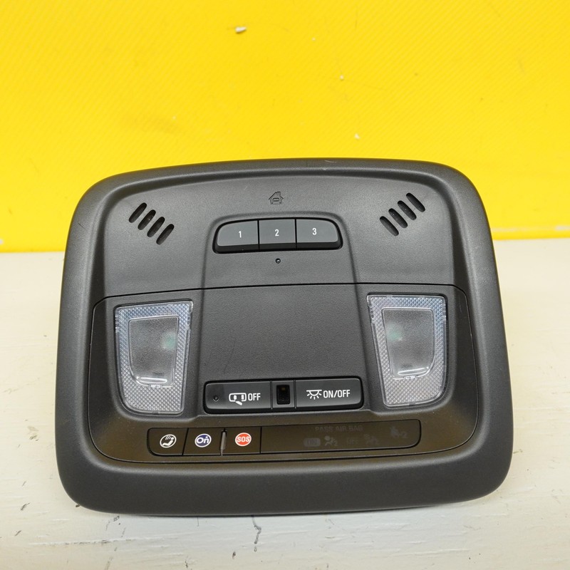 2022-2024 CHEVROLET TRAVERSE BLACK OVERHEAD DOME LAMP LIGHT OEM 84896682
