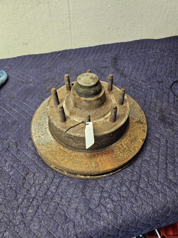 2WD Front Brake Rotor & Hub - GOOD | Fits 1999-2002 Ford F250 F350