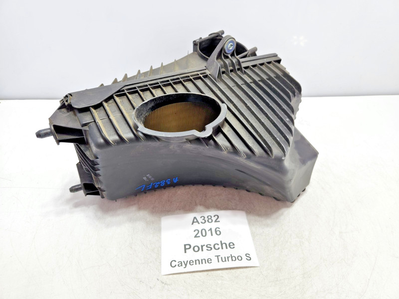 ✅ 11-18 OEM Porsche Cayenne Turbo S 958 4.8L Left Driver Air Intake Cleaner Box