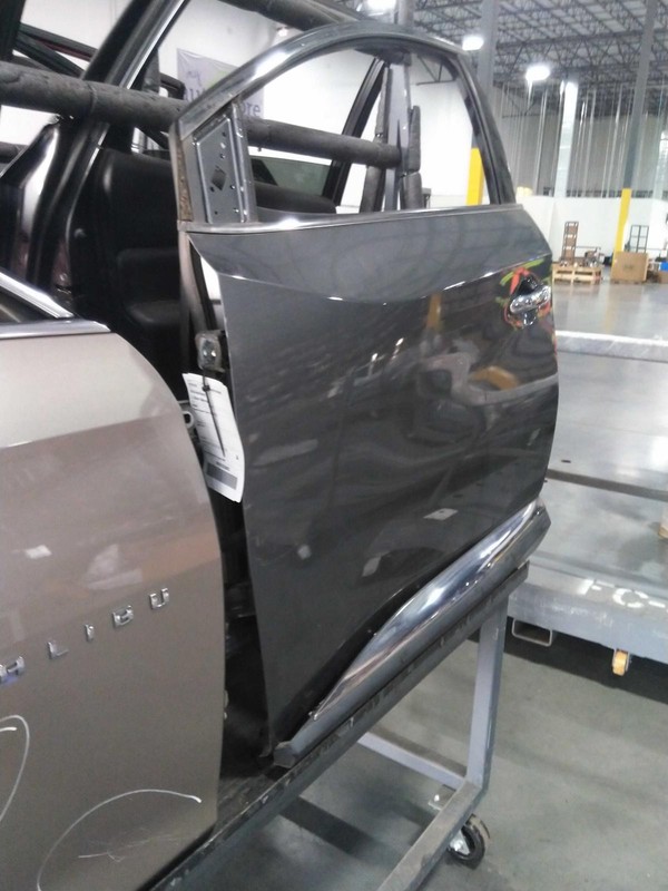 2015 Nissan Murano Left Door Mirror Assembly Grey Good Condition NJ25-22150
