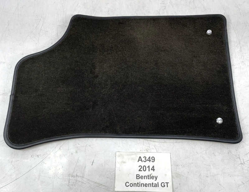 ✅ 12-18 OEM Bentley Continental GT GTC Front Right Passenger Floor Mat Carpet