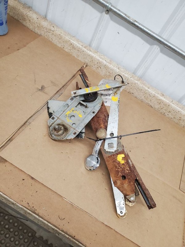 Driver Left Rear Window Regulator Manual Sedan Fits 71-76 BUICK 292497