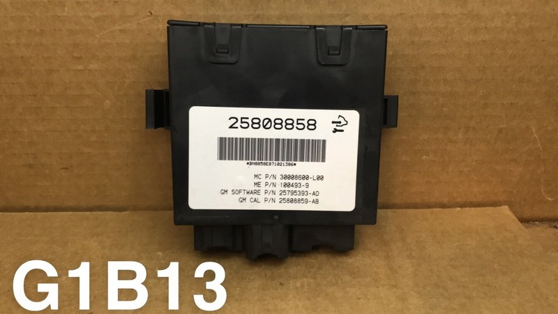 2007 2008 CHEVROLET TAHOE YUKON LIFTGATE COMPUTER CONTROL MODULE OEM 25808858