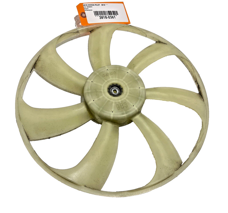 2016-2021 Honda Pilot Passport Ridgeline AC AC Condenser Cooling Fan OEM