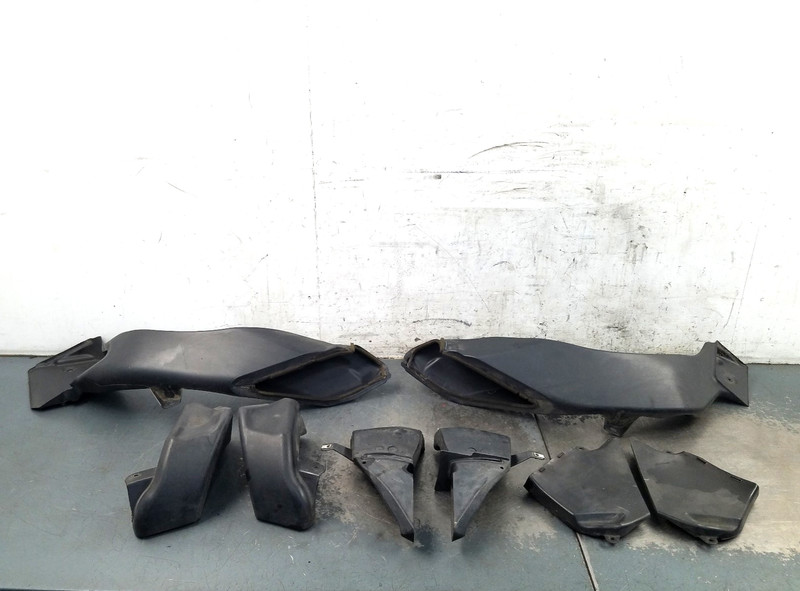 2015 Chevy Corvette C7 Z06 Rear Brake Cooling Duct Set #0947 D4