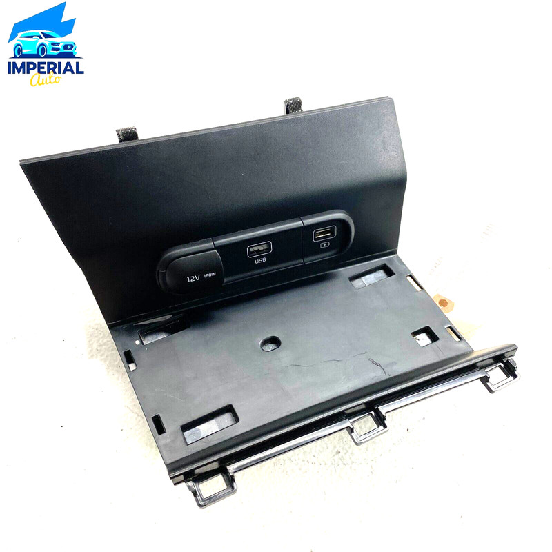 KIA K5 EX 2021 - 2023 CENTER CONSOLE TOP PANEL STORAGE TRAY COMPARTMENT BOX OEM