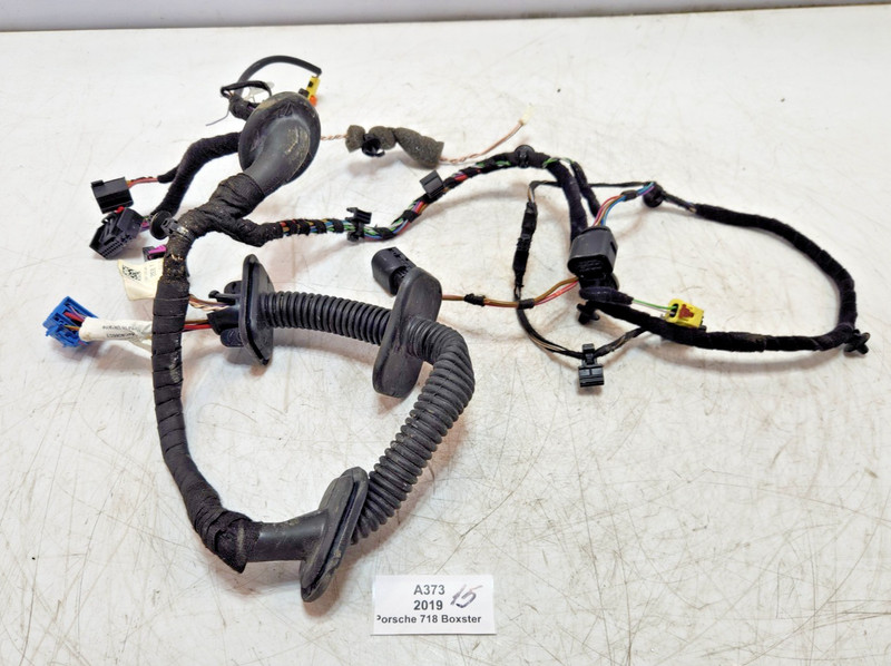 ✅ 17-24 OEM Porsche 718 Boxster 982 Front Left Door Wire Wiring Harness