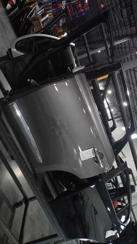 2019 INFINITI QX60 Left Rear Door Grey 109K Miles OEM Used Part 82598