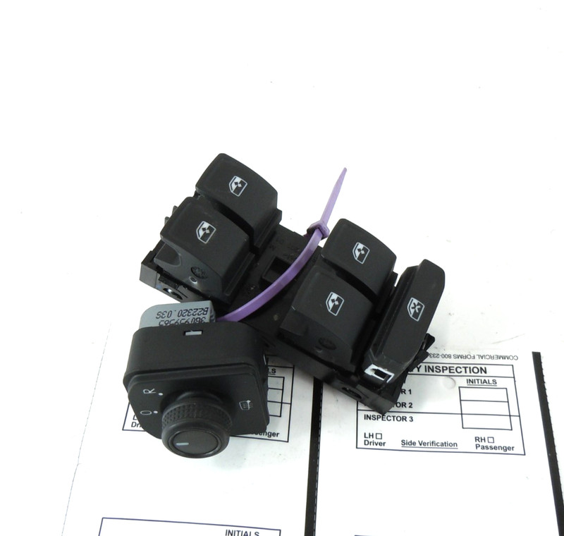 19-20 Volkswagen Jetta GLI Master Power Window Control Switch Driver Left OEM
