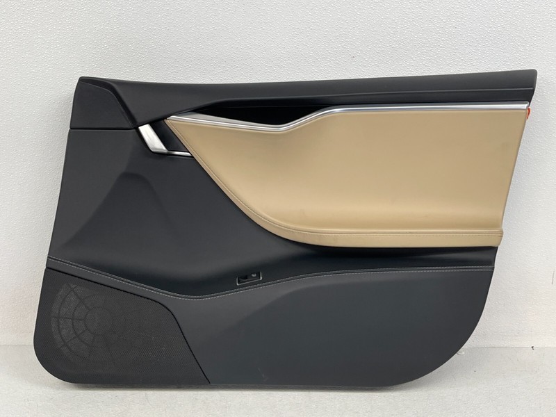 ⭐2012-2020 TESLA MODEL S FRONT RIGHT PASS INTERIOR DOOR TRIM PANEL OEM LOT2365