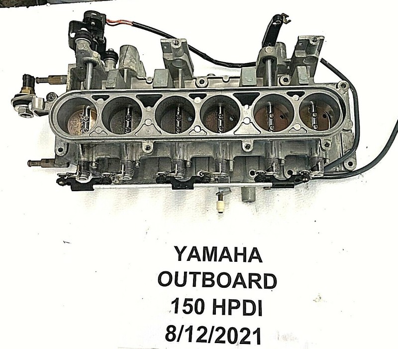 Yamaha Outboard 150 200 HPDI Throttle Body 68F-13751-00-00 FRESHWATER!