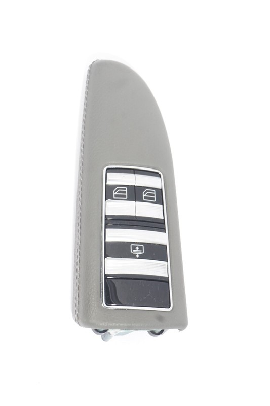 07-09 MERCEDES BENZ S550 W221 REAR RIGHT PASSENGER SIDE WINDOW SWITCH GREY OEM