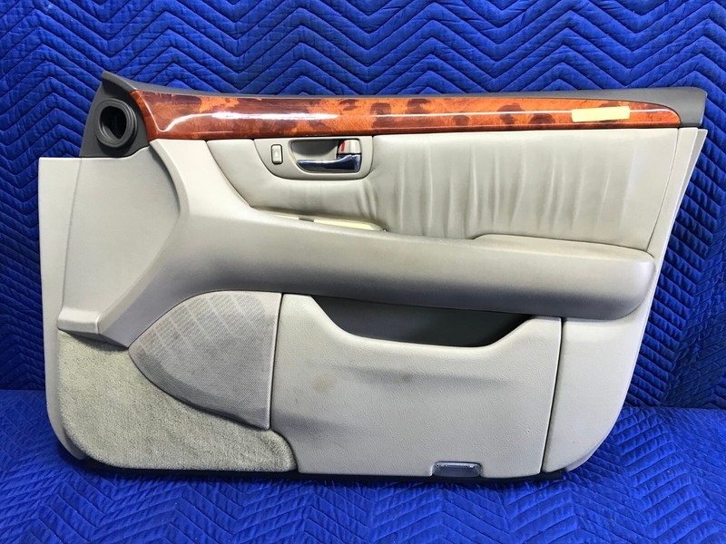 01-03 LEXUS LS430 FRONT RIGHT PASSENGER INTERIOR DOOR PANEL OEM