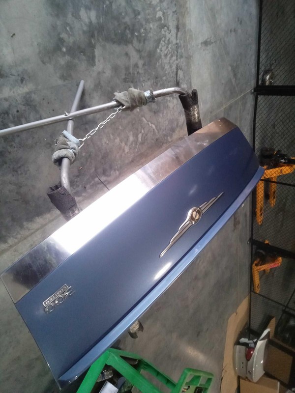 2007 Chrysler 300 Deck Lid Trunk Lid Blue OEM 4DR SED PB6 128K Miles