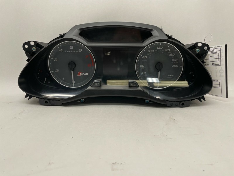 2010 10 AUDI S4 SPEEDOMETER INSTRUMENT CLUSTER MPH OEM AROUND 106K MILES