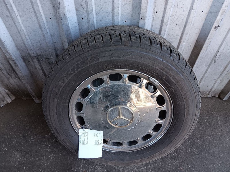 86-89 Mercedes R107 560SL 15" Inch Chrome Wheel Rim Alloy Notes* OEM