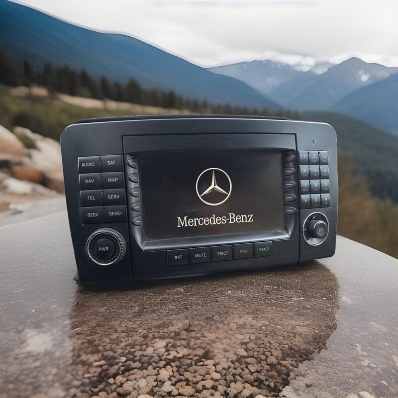 ✅ 2006-08 MERCEDES X164 W164 GL450 ML350 550 NAVIGATION SCREEN RADIO HEADUNIT ✅