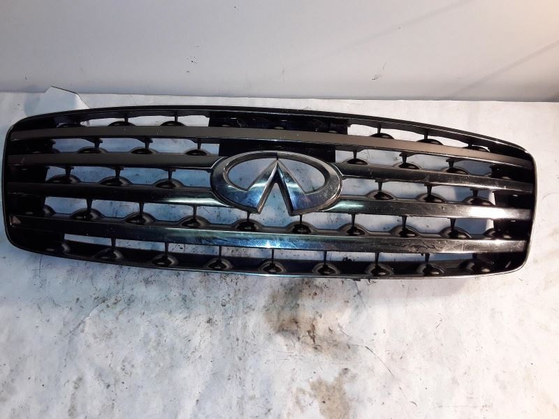 2005 INFINITI FX SERIES FRONT UPPER GRILLE 33K 12168
