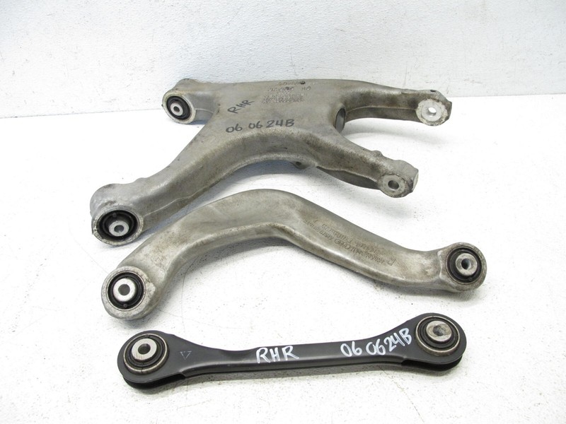 08-16 AUDI B8 A4 S4 SEDAN REAR RIGHT SUSPENSION CONTROL ARM OEM SET 060624B