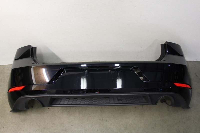 MK7 VW GTI Rear Bumper Panel Cover W/ Valance Mythos Black MK7.5 Oem 2018-2021