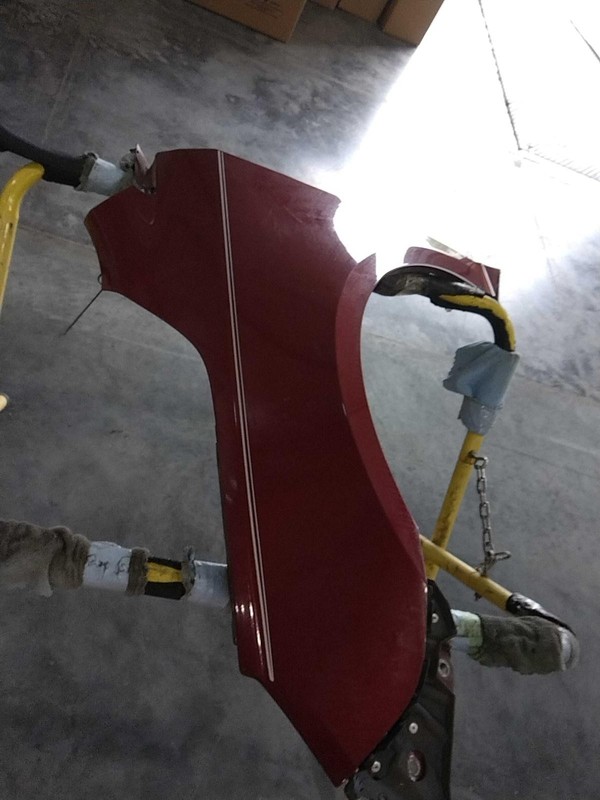 2010 Buick LaCrosse Front Left Fender Red OEM Used 236866 119K Miles