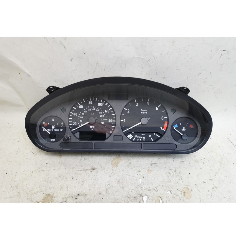 1997-1999 BMW 3-Series E36 Instrument Cluster Speedometer Tach MPH OEM
